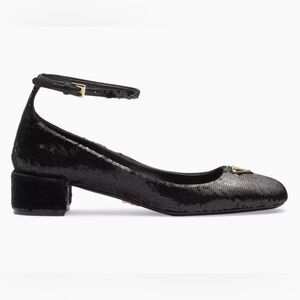 Prada
Sequined Satin Pumps Sandals